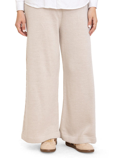 Latte Plexus Knit Pant - Khotwh